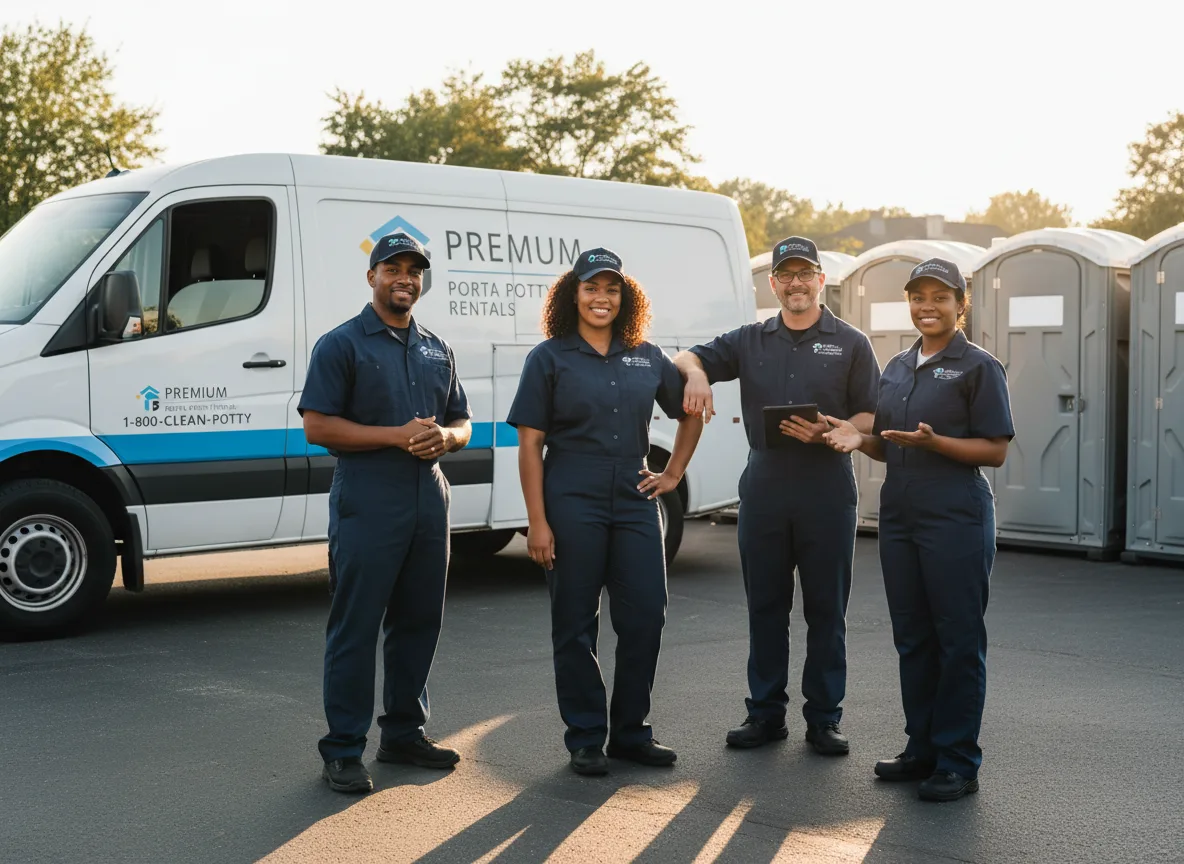 VIP Portable Toilets company in Castleton, IL